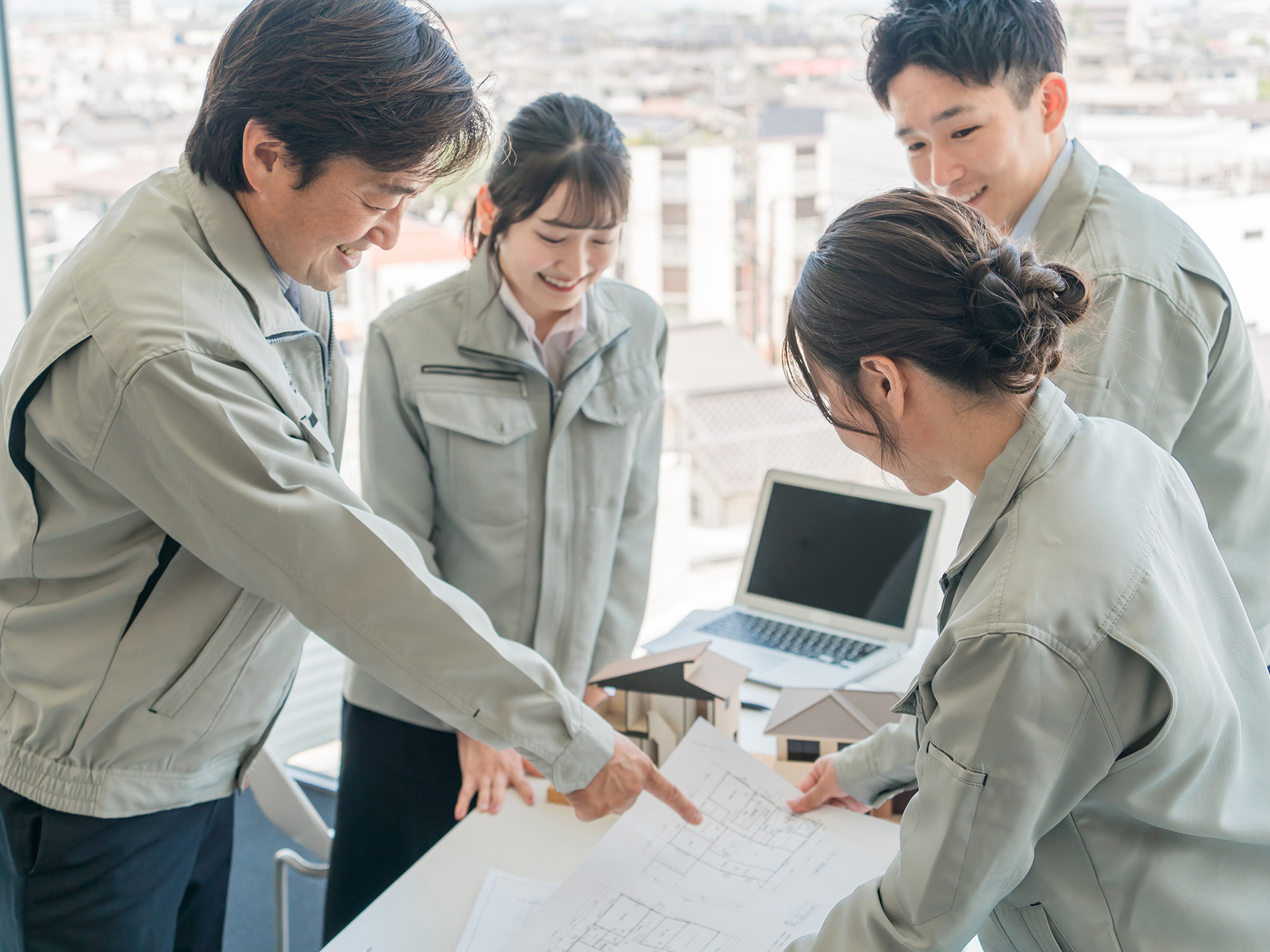 現場での作業風景3